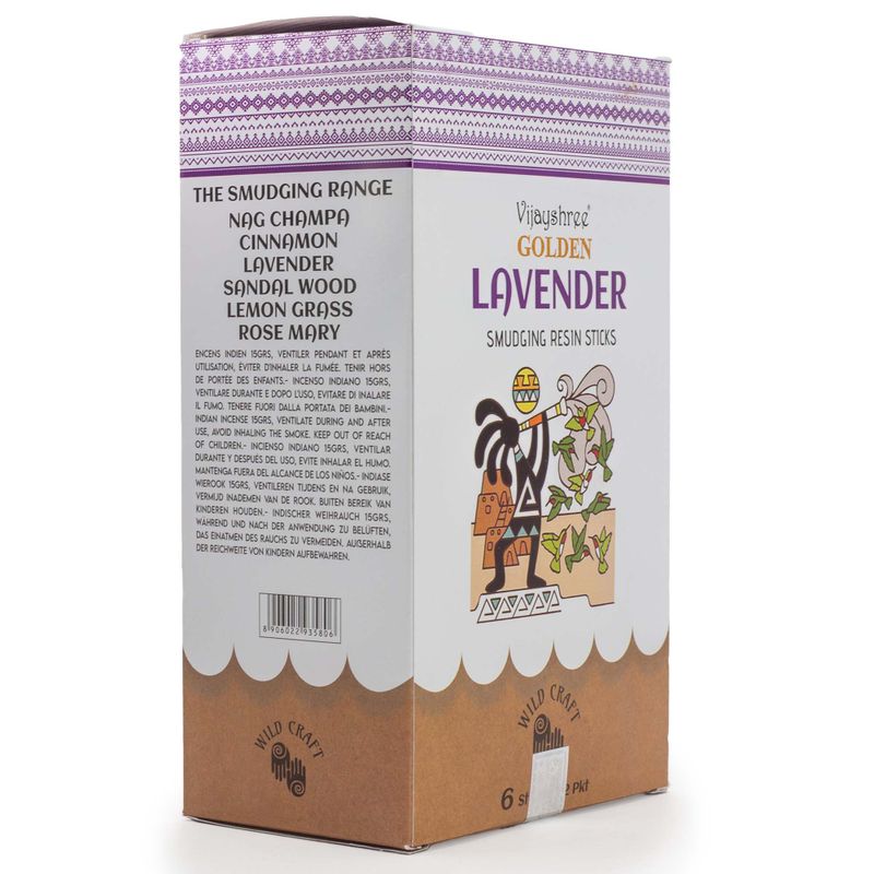 30g Golden Rökelsepinnar av Harts - Lavendel