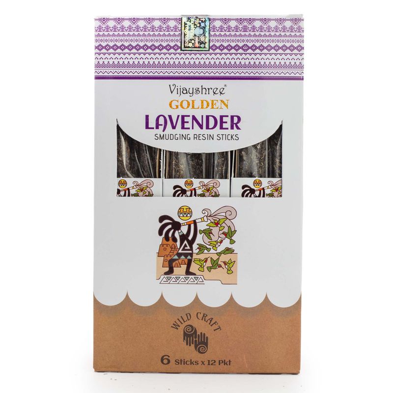 30g Golden Rökelsepinnar av Harts - Lavendel