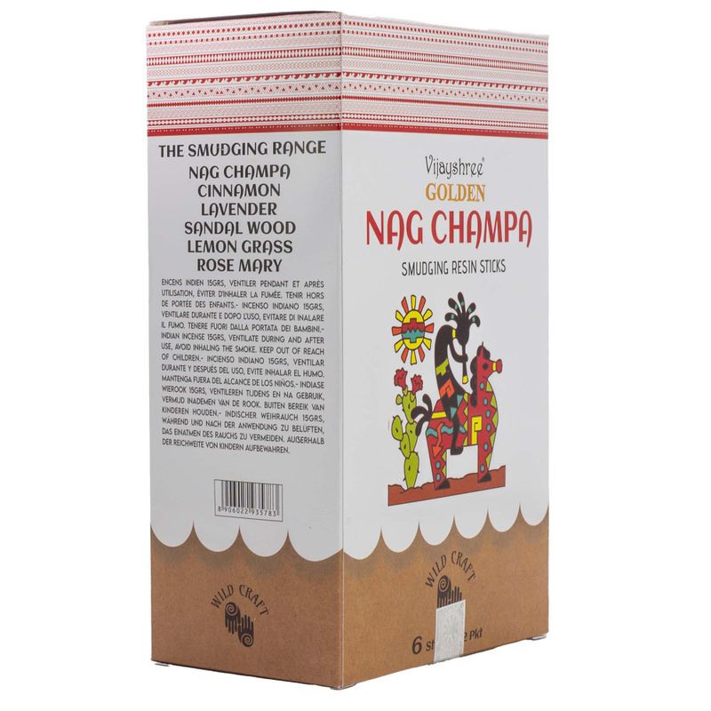 30g Golden Rökelsepinnar av Harts - Nag Champa