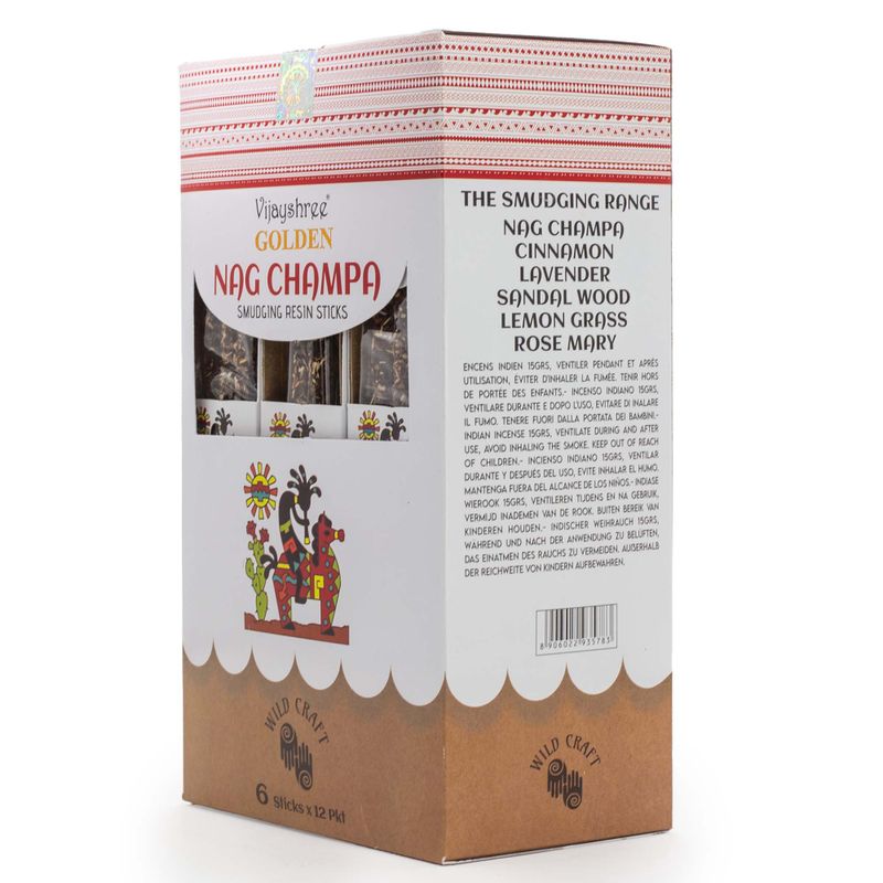 30g Golden Rökelsepinnar av Harts - Nag Champa