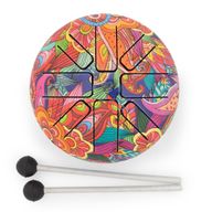 Liten Psykedelisk Tungtrumma - 13x9cm