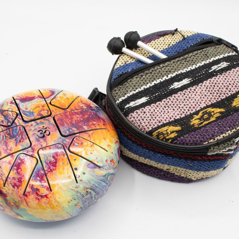 Låg/Mellan Tungtrumma Volcanic Splash - 14x7cm