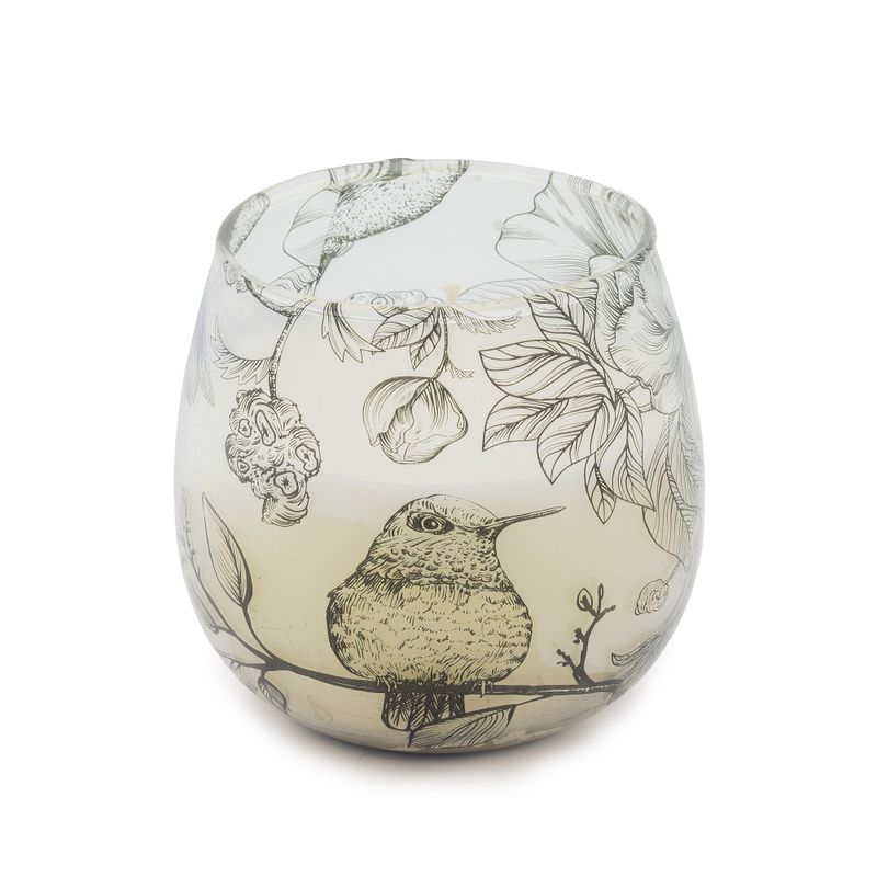Litet Doftljus i Glasburk - Drawn by Flame
