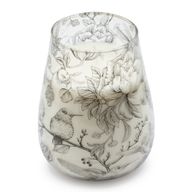 Stort Doftljus i Glasburk - Drawn by Flame