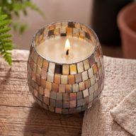 Mellan Doftljus i Glasburk - Amber Mosaic