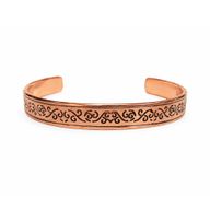 Armband i solid koppar Nomad Energy Collection graveringar (blandade)