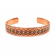 Armband i solid koppar Nomad Energy Collection graveringar (blandade)