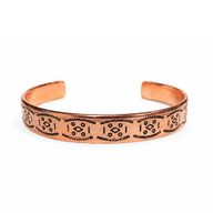 Armband i solid koppar Nomad Energy Collection graveringar (blandade)