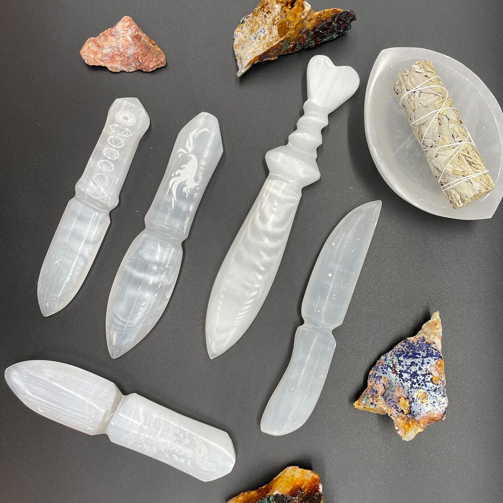 Ritualknivar av Selenit
