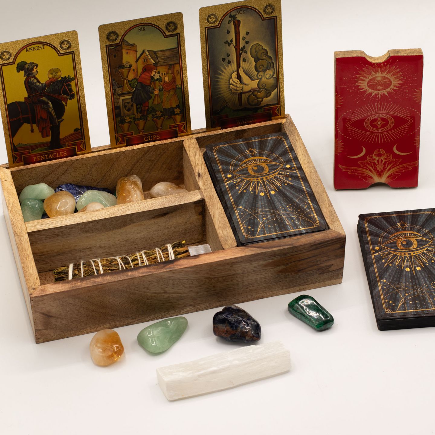 Tarotboxar med Korthållare