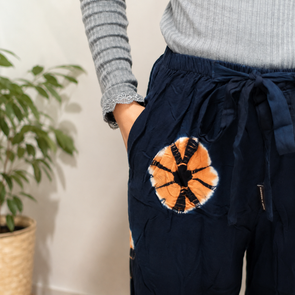 Loungebyxor i Japan-stil