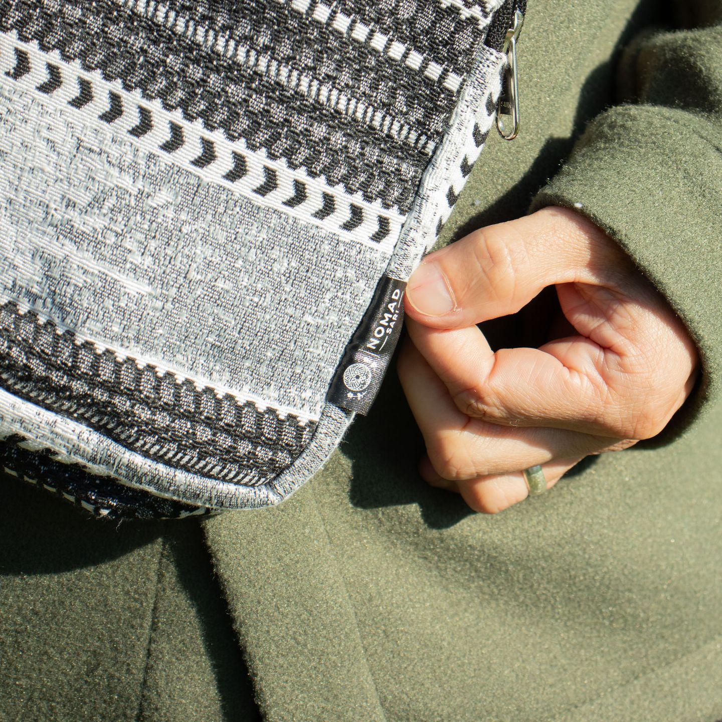 Nomad Sari Jacquard – Naturväskor