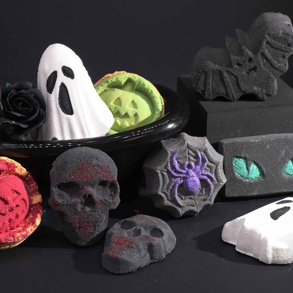 Halloween-inspirerade Badbomber - 180g