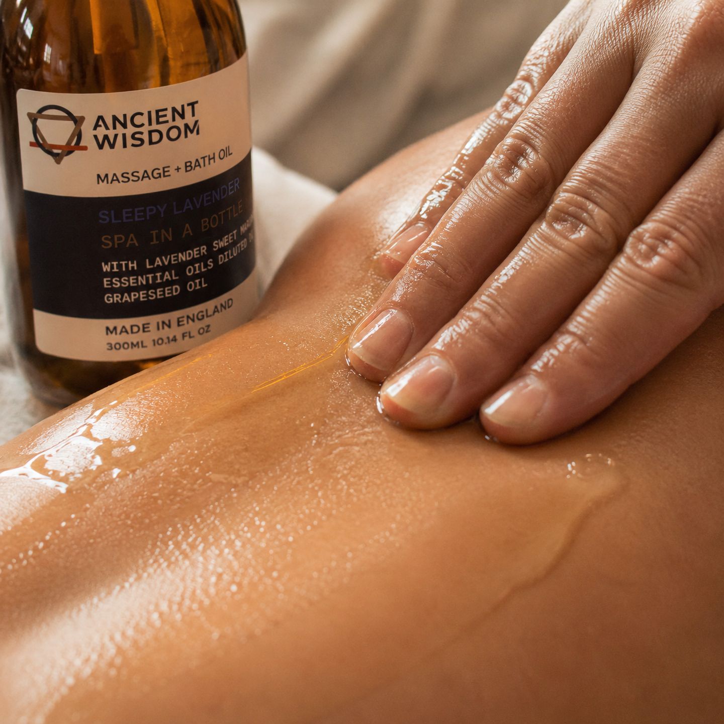 Massage- & Badoljor med Pump