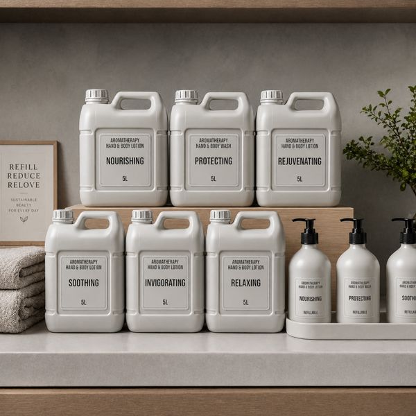 Aromaterapi Hand- & Duschtvålar - Bulkförpackning 5L