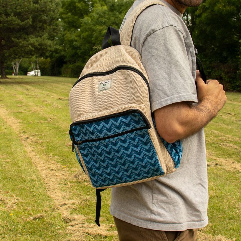 Standard Kathmandu-ryggsäck - Dhaka-design (34x27x10cm)