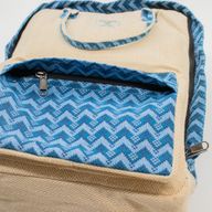 Stor Kathmandu-ryggsäck - Dhaka-design (39x28x13 cm)