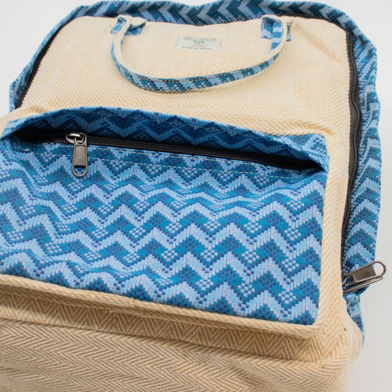 Stor Kathmandu-ryggsäck - Dhaka-design (39x28x13 cm)