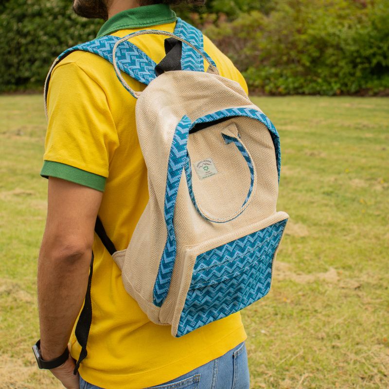 Stor Kathmandu-ryggsäck - Dhaka-design (39x28x13 cm)