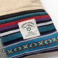 Patchwork Kathmandu toteväska - Dhaka-design (37x38 cm)