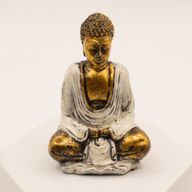 guld mini Buddha (assorterade färger)