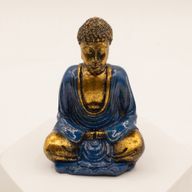 guld mini Buddha (assorterade färger)