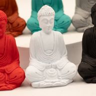 matt Mini Buddha (Blandade färger)