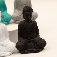matt Mini Buddha (Blandade färger)