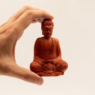 matt Mini Buddha (Blandade färger)
