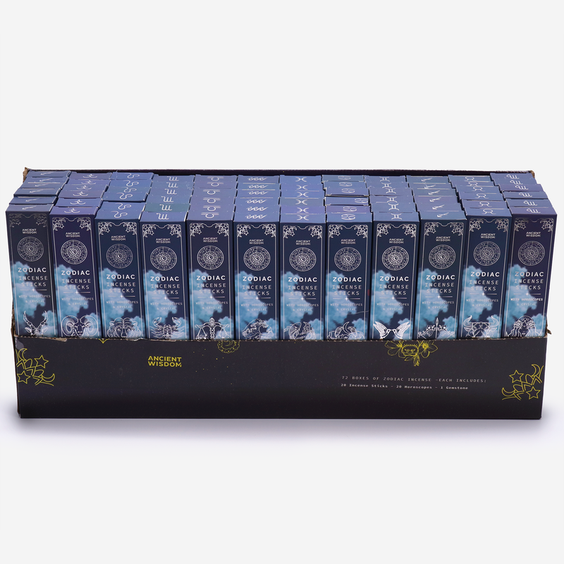Startset för Zodiac Crystal Scents rökelse