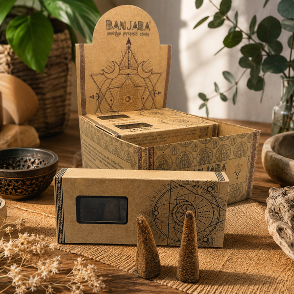 Banjara Pyramidformade Rökelsekoner