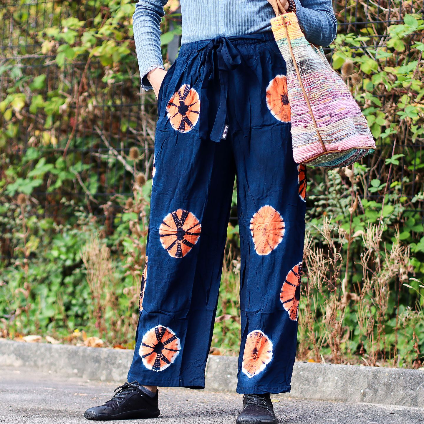Loungebyxor i Japan-stil