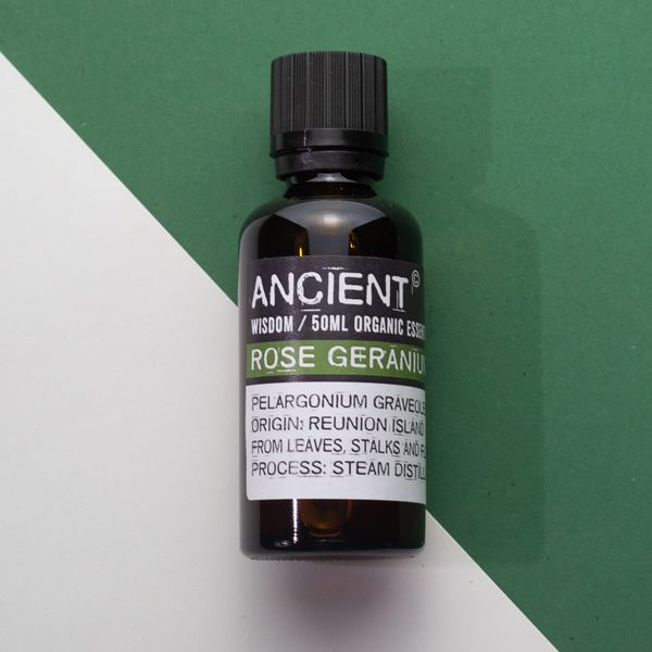 Ros Geranium Ekologisk Eterisk Olja 50ml
