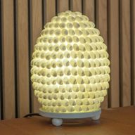 Boho Havsskal Lampa - Buting Shell Oval - 15 cm