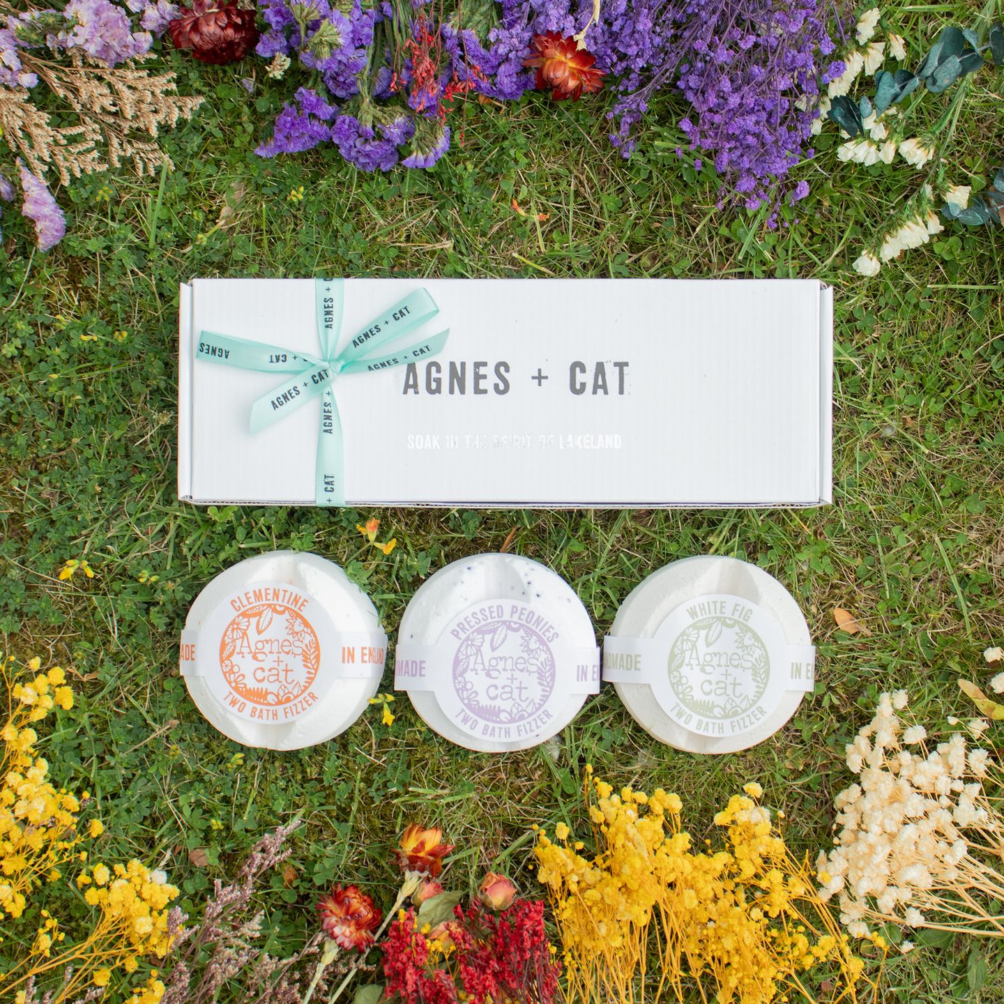 Agnes + Cat Presentset med Badtabletter
