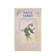 Silverfolierat Waite-tarotkortset - med häfte