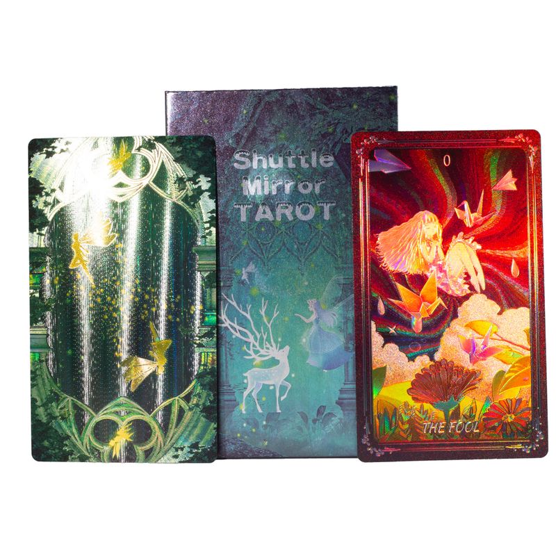 Shuttle Mirror Tarotkortset - med häfte