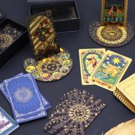 Guldfolie Tarotkortset - med häfte