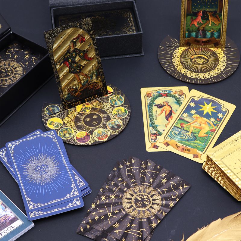 Shuttle Mirror Tarotkortset - med häfte