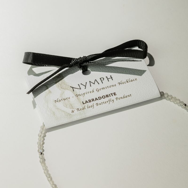 Nymph Spirit ädelstenshalsbandsset - Norrsken