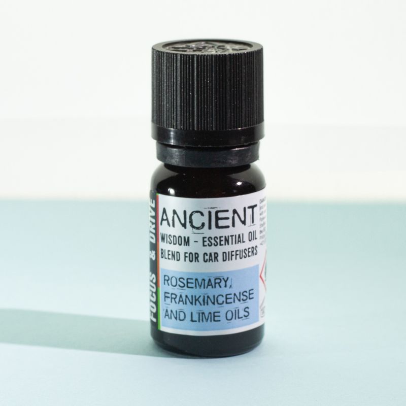 10 ml aromaterapi bilblandning - fokus och körförmåga