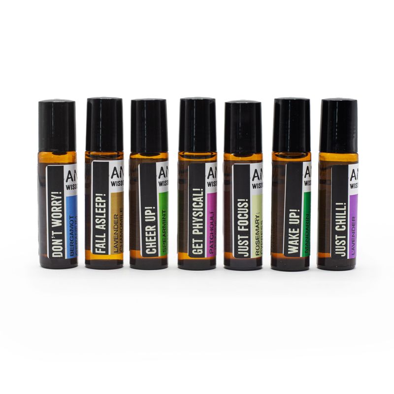 10 ml Roll-On eterisk oljeblandning - Kom i form!