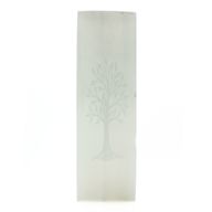 Selenitblocklampa 25 cm - Livets träd