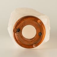 Crystal Rock Himalaya-saltlampa - och bas cirka 2-3 kg