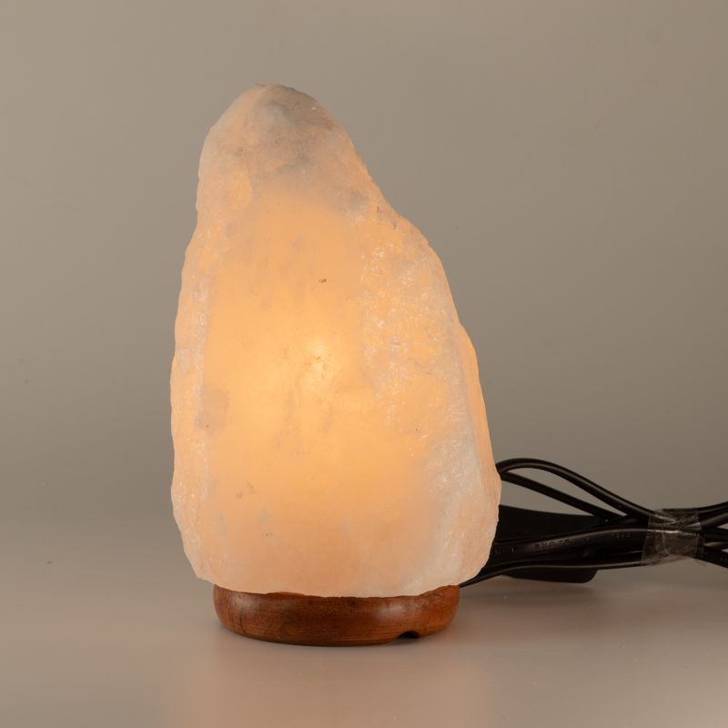 Crystal Rock Himalaya-saltlampa - och bas cirka 2-3 kg