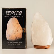 Crystal Rock Himalaya-saltlampa - och bas cirka 2-3 kg