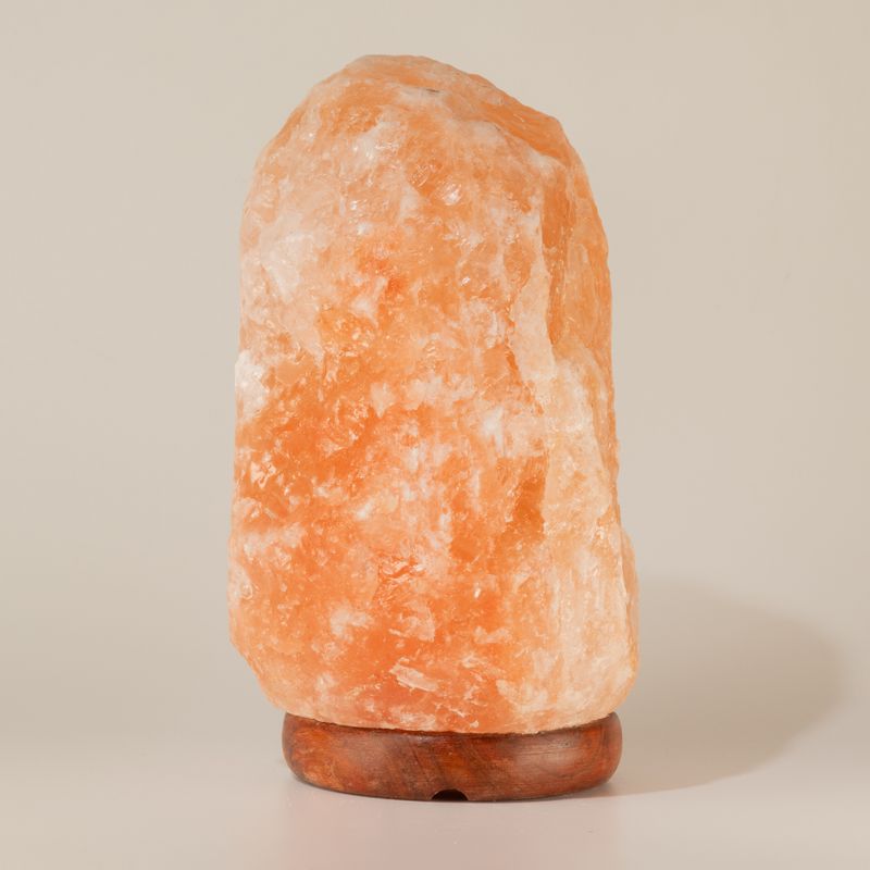Kvalitets naturlig saltlampa - & bas ca 3-5 kg