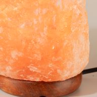 Kvalitets naturlig saltlampa - & bas ca 3-5 kg