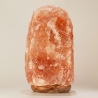 Högkvalitativ naturlig saltlampa - och bas cirka 8–10 kg