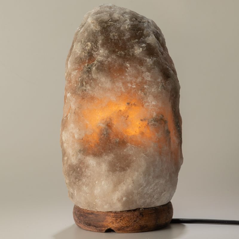 Grå Himalayasaltlampa - 2-3 kg